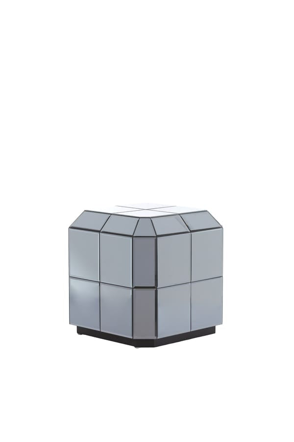 Light & Living Accessories Pillar 40x40x40 cm LUCIANO smoke House of Isabella UK