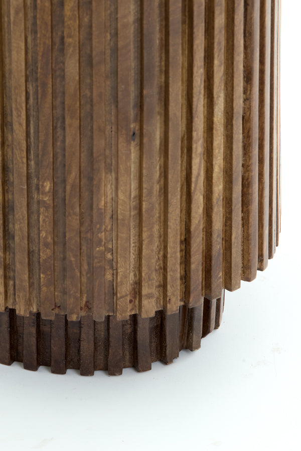 Light & Living Accessories Pillar 50x30x80 cm DUMOSI wood dark brown House of Isabella UK