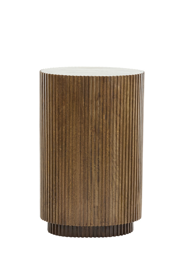 Light & Living Accessories Pillar 50x30x80 cm DUMOSI wood dark brown House of Isabella UK