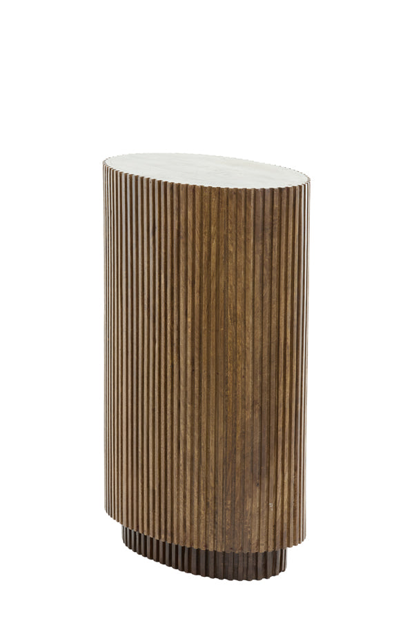 Light & Living Accessories Pillar 50x30x80 cm DUMOSI wood dark brown House of Isabella UK