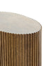 Light & Living Accessories Pillar 60x35x100 cm DUMOSI wood dark brown House of Isabella UK