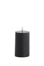 Light & Living Accessories Pillar candle LED 7,5x12,5 cm LUMAIRE black House of Isabella UK