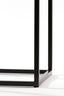 Light & Living Accessories Pillar S/2 30x30x80+35x35x100 cm QUENZA acacia wd mtt blk+bk House of Isabella UK