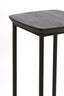 Light & Living Accessories Pillar S/2 30x30x80+35x35x100 cm QUENZA acacia wd mtt blk+bk House of Isabella UK