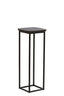 Light & Living Accessories Pillar S/2 30x30x80+35x35x100 cm QUENZA acacia wd mtt blk+bk House of Isabella UK
