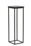Light & Living Accessories Pillar S/2 30x30x80+35x35x100 cm QUENZA acacia wd mtt blk+bk House of Isabella UK
