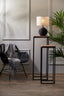 Light & Living Accessories Pillar S/2 30x30x82,5+35x35x102 cm YARULA wood+black House of Isabella UK