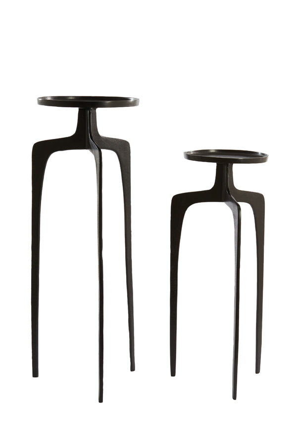 Light & Living Accessories Pillar S/2 30x80+35x100 cm PANO dark bronze House of Isabella UK