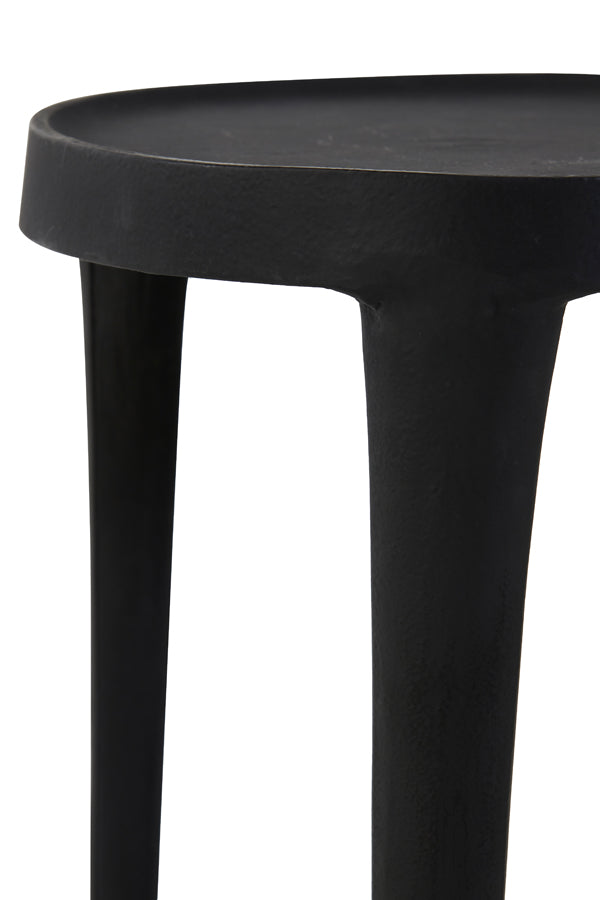 Light & Living Accessories Pillar S/2 30x80+35x100 cm TOBIAS black House of Isabella UK