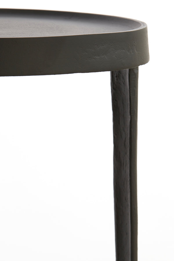 Light & Living Accessories Pillar S/2 30x80+35x100 cm TOBIAS black House of Isabella UK