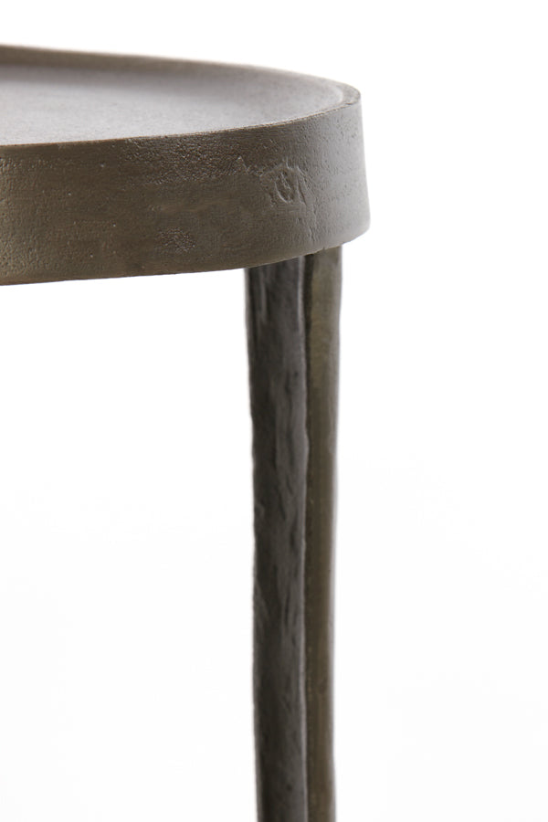 Light & Living Accessories Pillar S/2 30x80+35x100 cm TOBIAS dark brown House of Isabella UK
