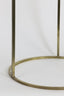 Light & Living Accessories Pillar S/2 32x82+41x102 cm RICARDO white marble+ant.bronze House of Isabella UK