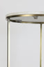 Light & Living Accessories Pillar S/2 32x82+41x102 cm RICARDO white marble+ant.bronze House of Isabella UK