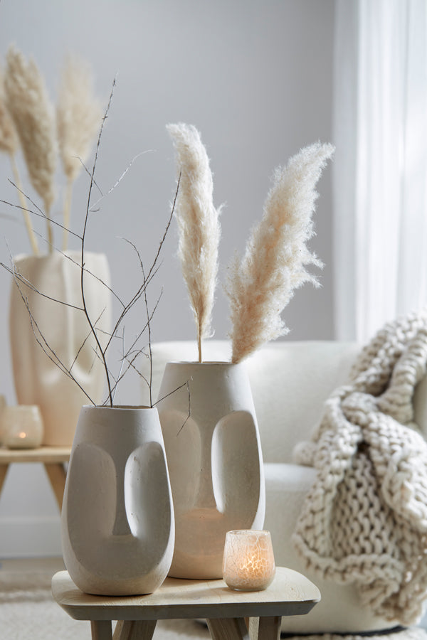 Light & Living Accessories Pot deco 18x29,5 cm FACE natural House of Isabella UK
