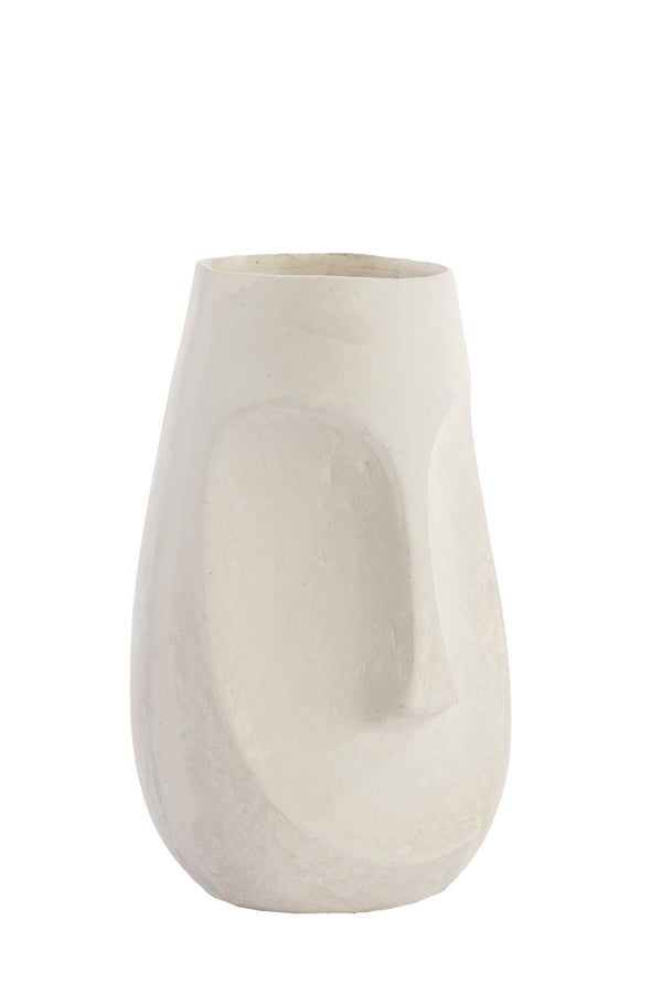 Light & Living Accessories Pot deco 18x29,5 cm FACE natural House of Isabella UK