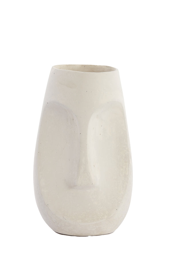 Light & Living Accessories Pot deco 18x29,5 cm FACE natural House of Isabella UK
