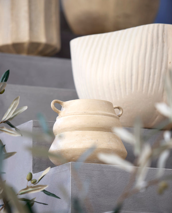 Light & Living Accessories Pot deco 21,5x20x17,5 cm TARIFA natural House of Isabella UK