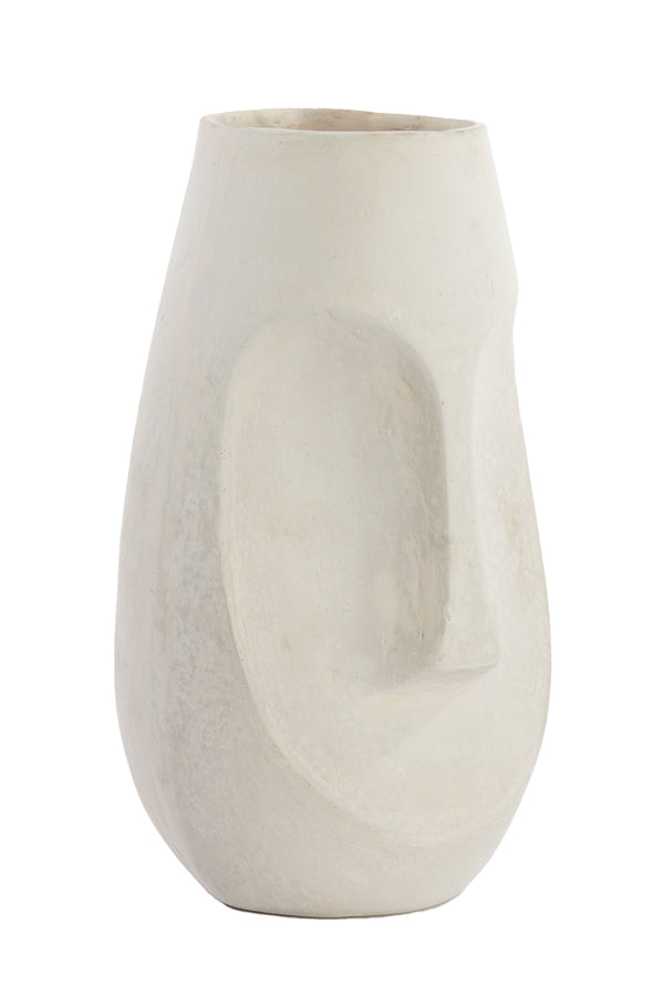Light & Living Accessories Pot deco 21x18x36 cm FACE natural House of Isabella UK