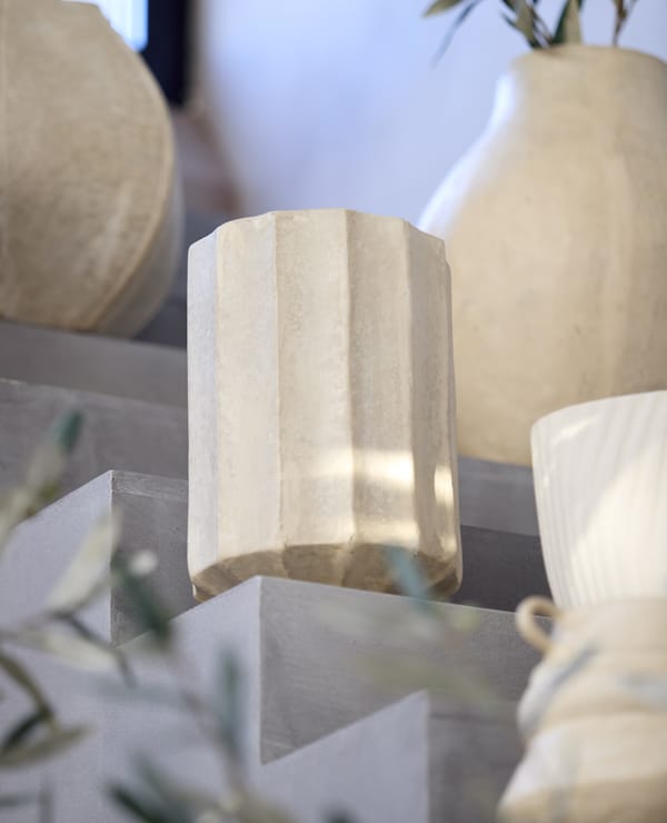 Light & Living Accessories Pot deco 22x32 cm SALOU natural House of Isabella UK