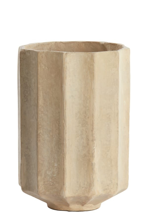 Light & Living Accessories Pot deco 22x32 cm SALOU natural House of Isabella UK
