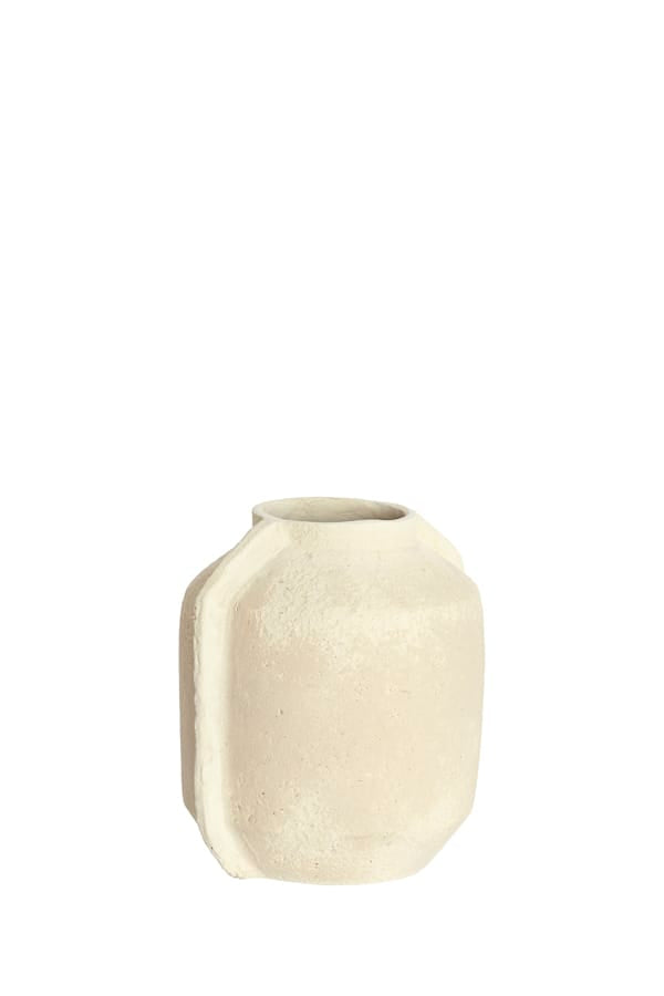 Light & Living Accessories Pot deco 26x23x27 cm NORIC matt cream House of Isabella UK