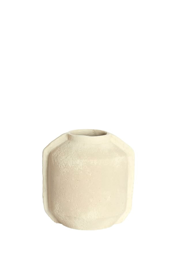 Light & Living Accessories Pot deco 26x23x27 cm NORIC matt cream House of Isabella UK