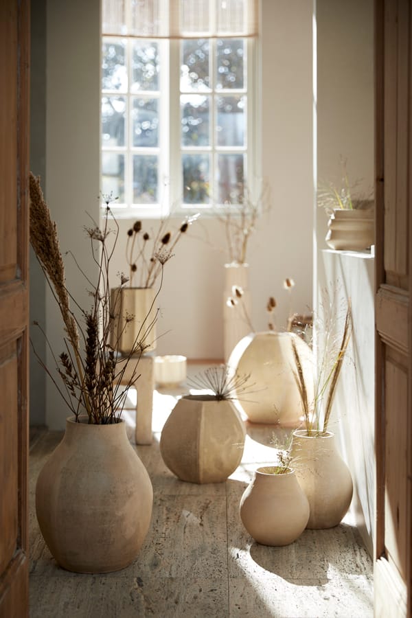Light & Living Accessories Pot deco 27x30 cm NORELL natural House of Isabella UK