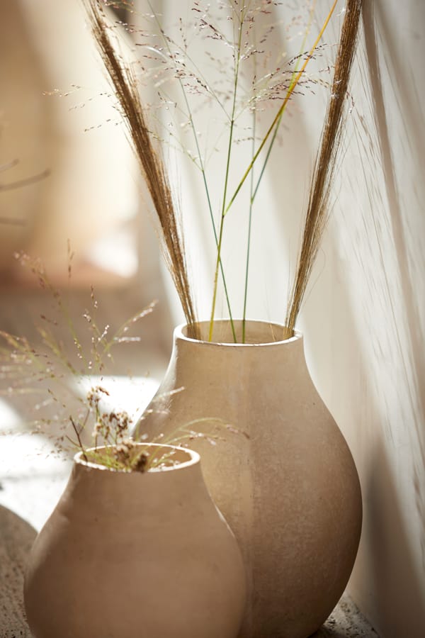 Light & Living Accessories Pot deco 27x30 cm NORELL natural House of Isabella UK