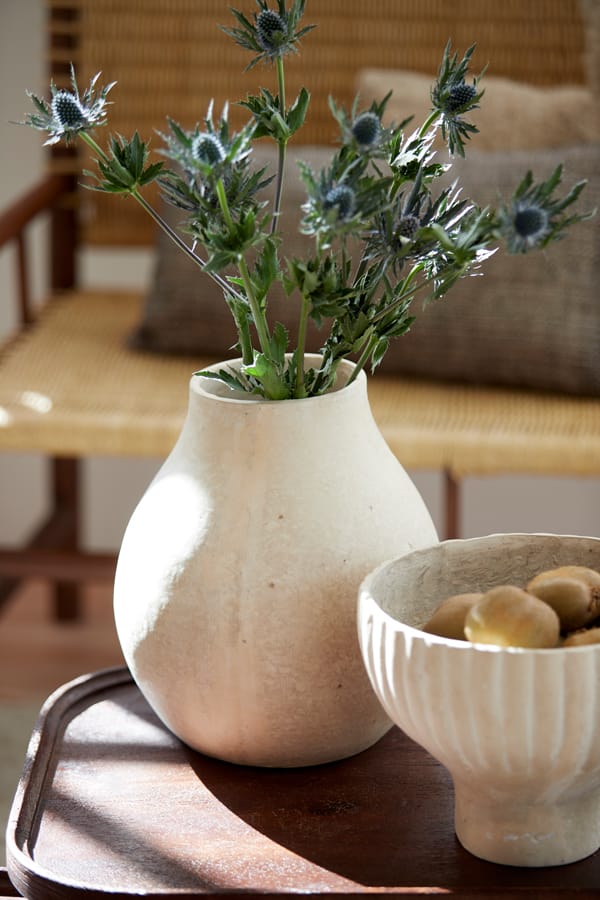 Light & Living Accessories Pot deco 27x30 cm NORELL natural House of Isabella UK