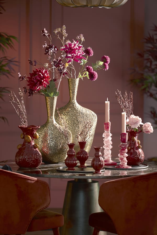 Light & Living Accessories Pot deco 34,5x17,5x55 cm ALFENA antique bronze House of Isabella UK