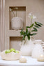 Light & Living Accessories Pot deco 35x32x44 cm NORIC matt cream House of Isabella UK