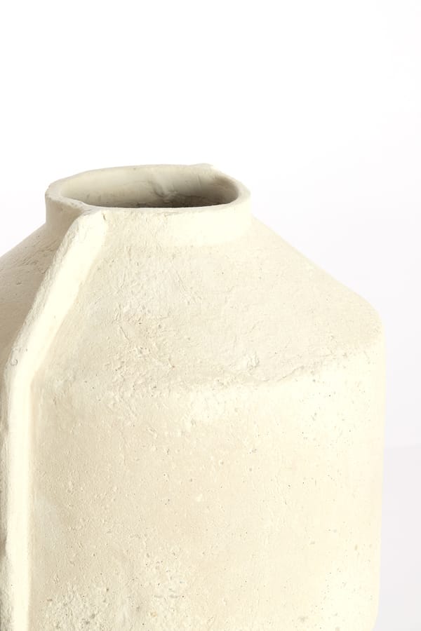 Light & Living Accessories Pot deco 35x32x44 cm NORIC matt cream House of Isabella UK