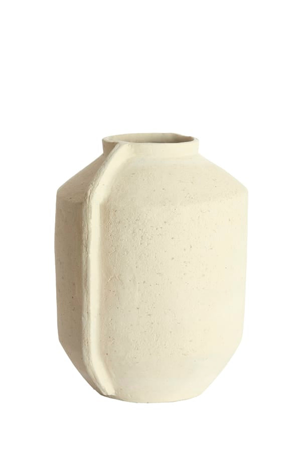 Light & Living Accessories Pot deco 35x32x44 cm NORIC matt cream House of Isabella UK