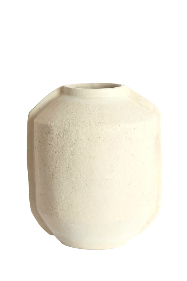 Light & Living Accessories Pot deco 35x32x44 cm NORIC matt cream House of Isabella UK