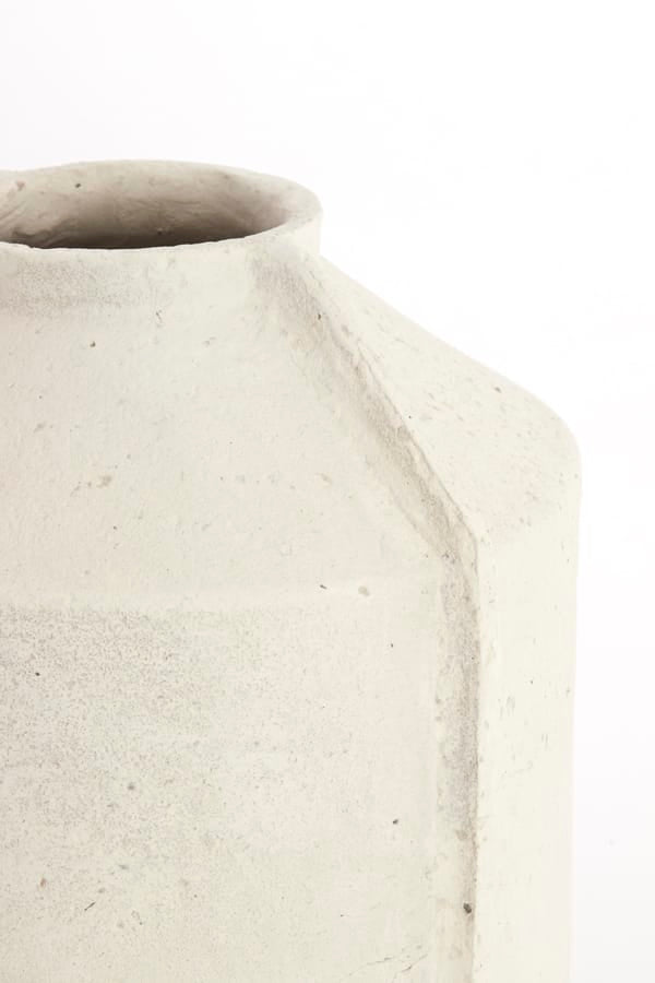 Light & Living Accessories Pot deco 35x32x57 cm NORIC matt cream House of Isabella UK
