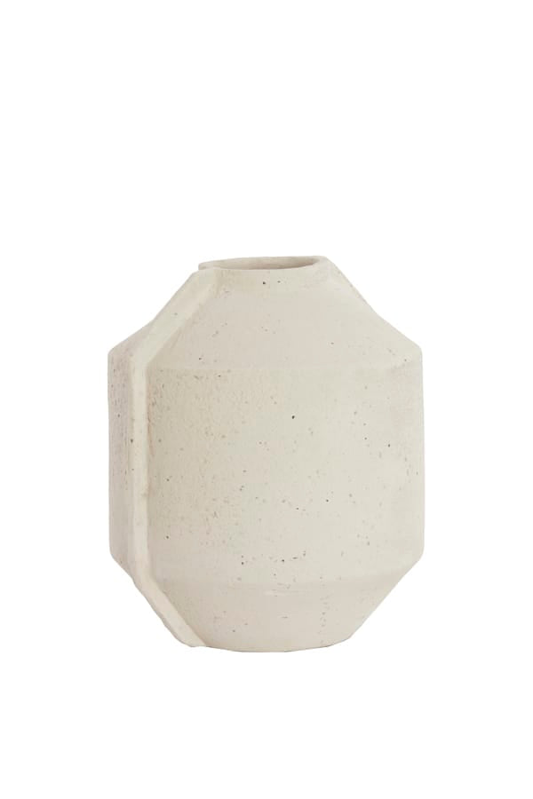 Light & Living Accessories Pot deco 35x32x57 cm NORIC matt cream House of Isabella UK