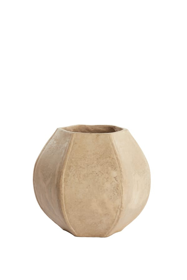 Light & Living Accessories Pot deco 37x32,5 cm MELIS natural House of Isabella UK