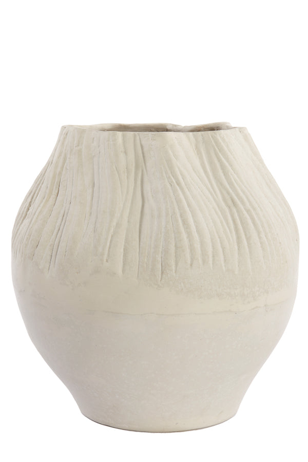 Light & Living Accessories Pot deco 39,5x41 cm ACDA natural House of Isabella UK