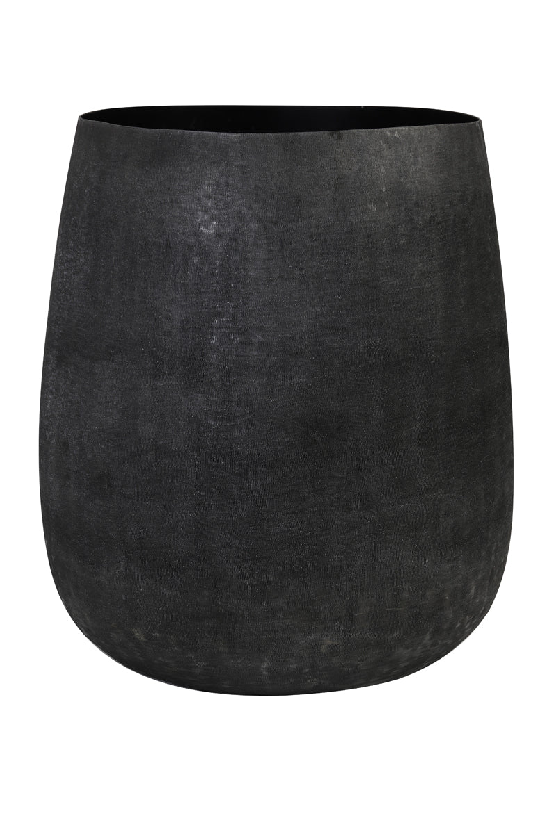 Light & Living Accessories Pot deco 39x42 cm GENOLI matt black House of Isabella UK