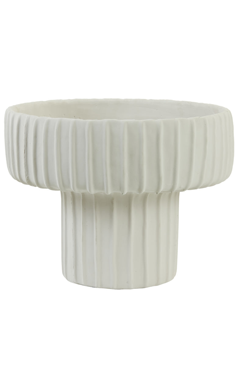 Light & Living Accessories Pot deco 40x30 cm MAJA cement cream House of Isabella UK