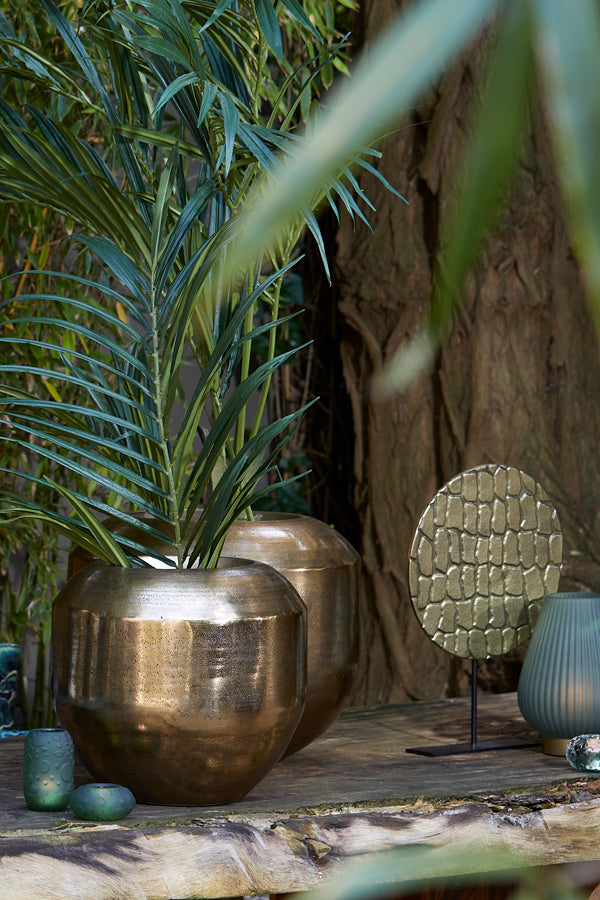 Light & Living Accessories Pot deco 40x37 cm LOUIE antique gold House of Isabella UK