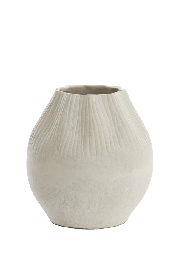 Light & Living Accessories Pot deco 43,5x46 cm ACDA natural House of Isabella UK