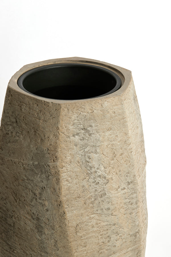 Light & Living Accessories Pot deco 50x47x105 cm AGELO taupe House of Isabella UK