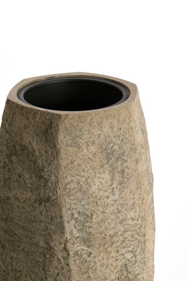 Light & Living Accessories Pot deco 50x47x88 cm AGELO taupe House of Isabella UK