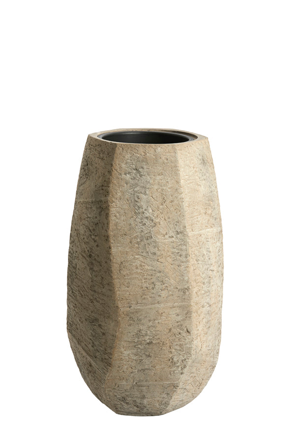 Light & Living Accessories Pot deco 50x47x88 cm AGELO taupe House of Isabella UK