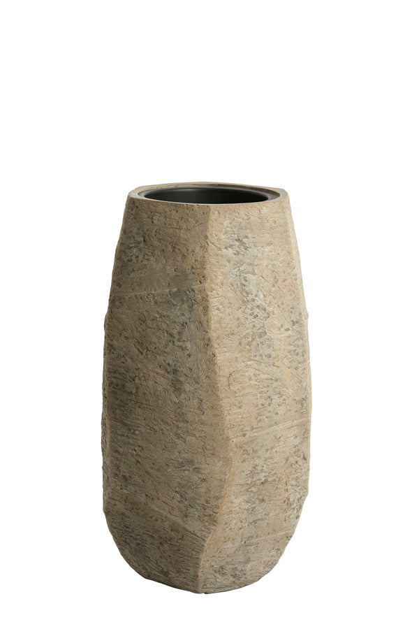 Light & Living Accessories Pot deco 50x47x88 cm AGELO taupe House of Isabella UK