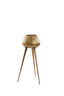 Light & Living Accessories Pot on base deco 44x124 cm MARIELLE gold House of Isabella UK