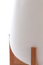 Light & Living Accessories Pot on base deco 44x53 cm KARUNA wood+matt cream House of Isabella UK