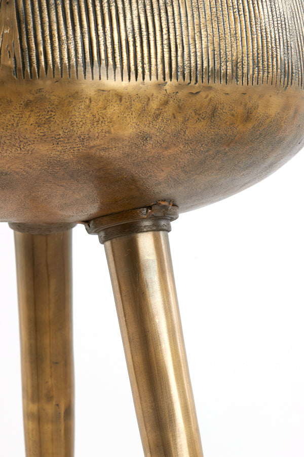 Light & Living Accessories Pot on base deco 75x149 cm MARIELLE gold House of Isabella UK
