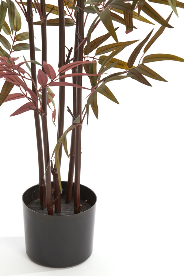 Light & Living Accessories Potted ornament 70x60x150 cm BAMBOO natural+green-red House of Isabella UK